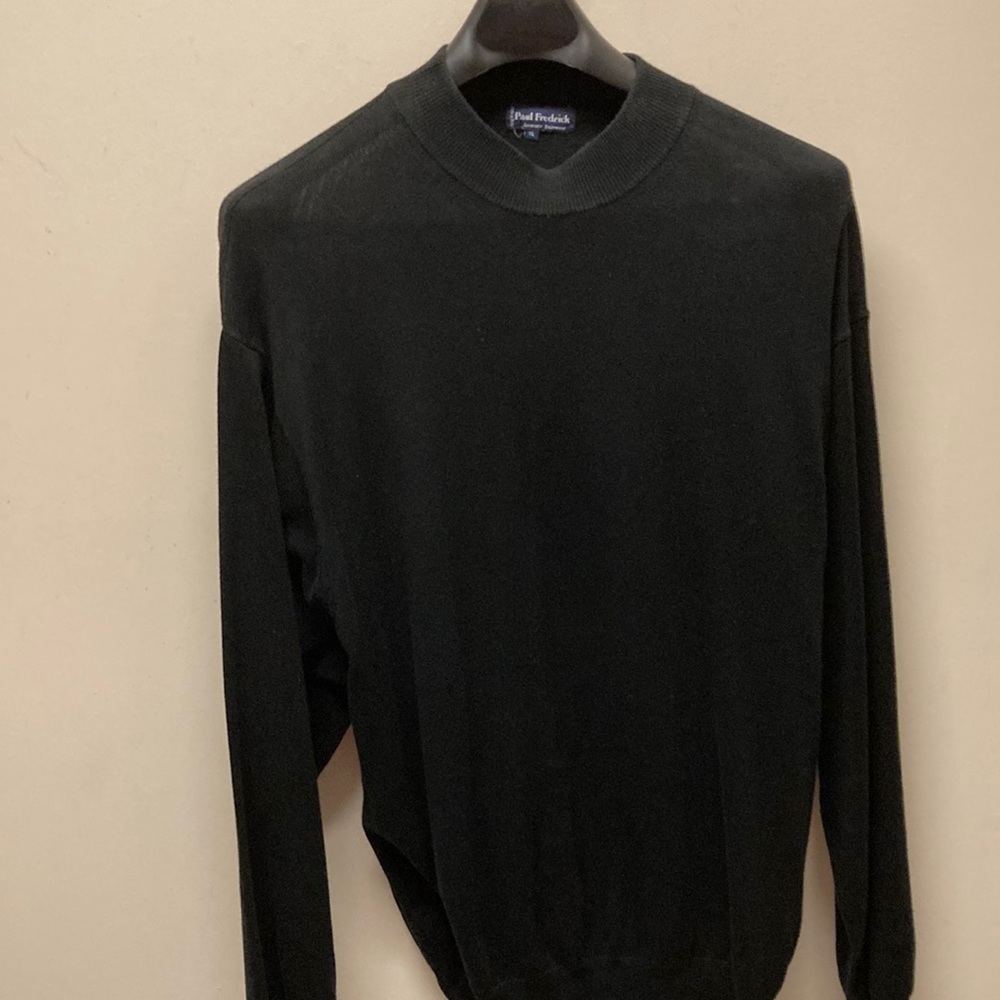 Paul Frederick men’s mock turtleneck